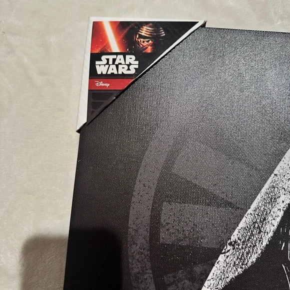 Kylo Ren Wall Canvas - Star Wars - Artissimo - 20”x16” - Picture 5 of 10